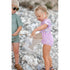 Mikk-Line Swimsuit w/ Skirt (Printed) UV50+ Swimwear Lilas